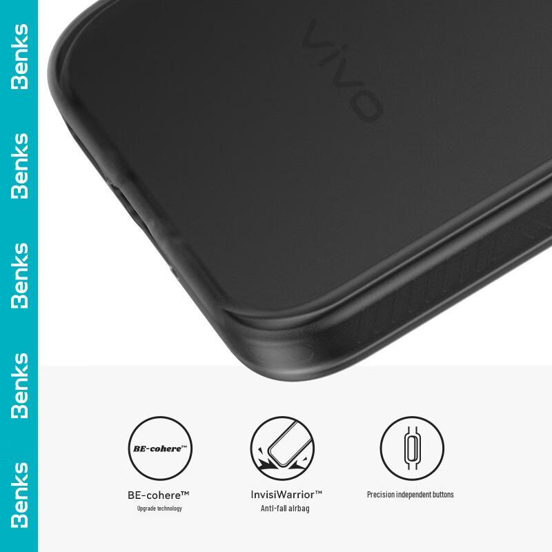 Ochranné pouzdro Benks Lucid Armor s pískovanou povrchovou úpravou pro Vivo X300/X300 Pro