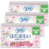 Sofy Hadaomoi Ultra-Thin Slim Sanitary Napkins, for heavy flow during the day to normal flow, 21cm, with wings, 72 pads (24 pads x 3)