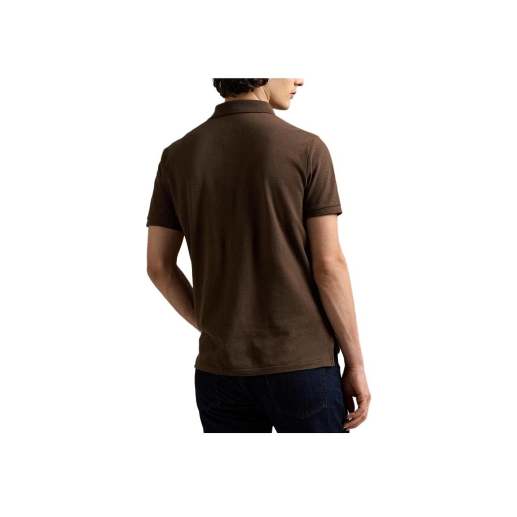 Polo Ralph Lauren Logo Embroidered Button Short Sleeve Polo Shirt Men Tops 710536856-472