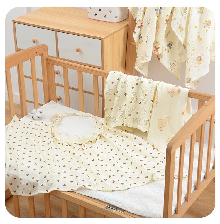 Breathable Cotton Nursing Cover - Anti-Exposure Modesty Cloth Set for Breastfeeding Moms