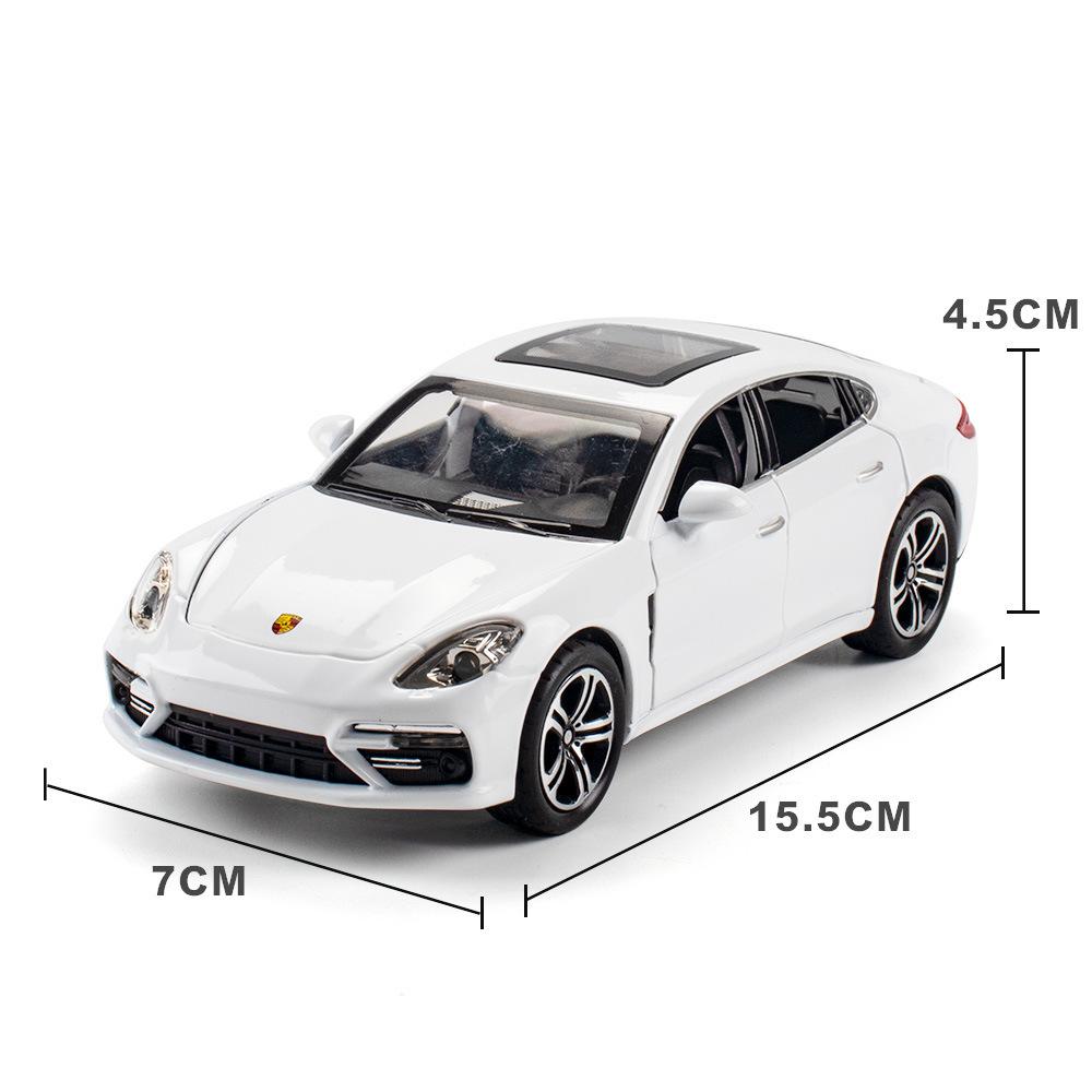 1/32 Porsche Panamera Diecasts Toy Cars Miniature Scale Alloy Simulation Vehicles Car Model Children Birthday Gifts Collection