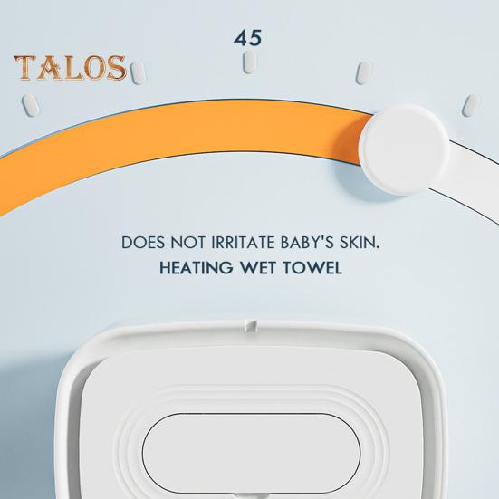 Baby Wipe Warmer Box Temperature Adjustable Digital Display Large Capacity Home Travel USB Babies Wet Tissue Dispenser Heater