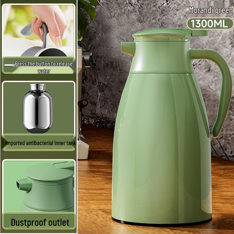 

Термочайник из термоизолированного стекла - Большой объем, термос для общежития