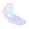 1Pc L Shape Nail Free Wall Mount Camera Iron Bracket with Glue Base PTZ Version Camera Surveillance Bracket for Huawei Xiaomi