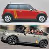 Naklejka na błotnik boczny samochodu Dla MINI John Cooper S JCW R52 Kabriolet Styl Works Racing Sport Dekor Naklejka Akcesoria do tuningu samochodu