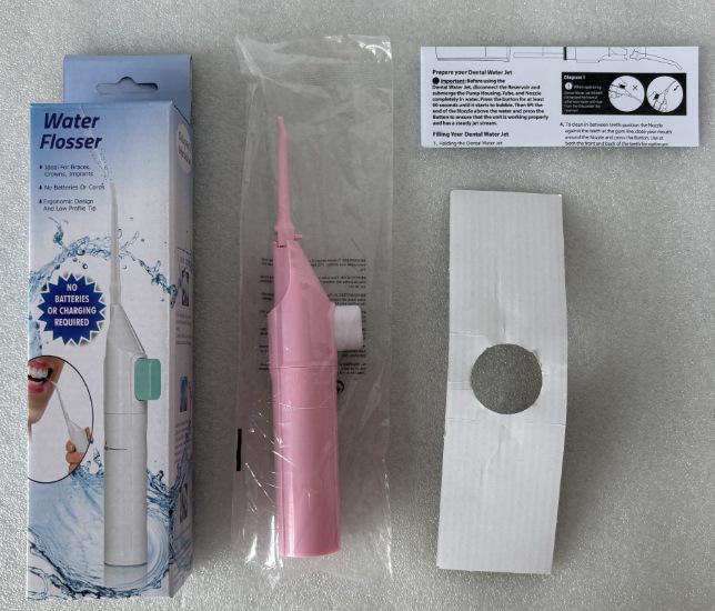 Portable Travel Water Flosser & Tooth Cleaner
