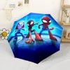 Spider-people: Webbed Wonder Automatic Umbrella Folding Umbrella with 8 Ribs Compact Design for Outdoor Daily Use Fashion Lovers Best for Christmas
