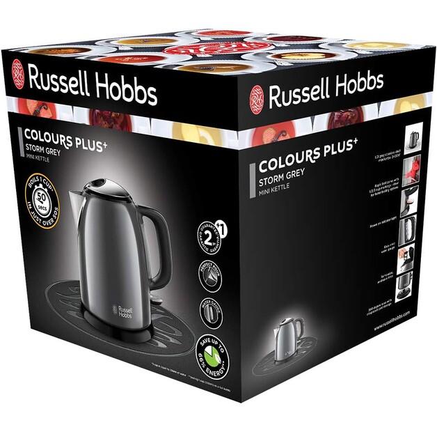 Чайник Russell Hobbs Colours Plus Mini storm grey (24993-70)