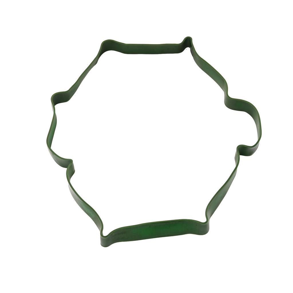 Bandă Fitness 45mm Latex 15 la 125lb Elastic Exerciții Antrenament Întindere Asistare Tracțiuni Bandă pentru Bărbați Femei Antrenament de Forță Verde