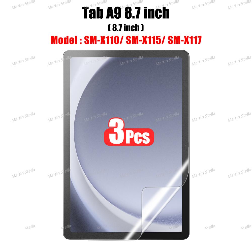 3Pcs Paper Feel Like Screen Protector for Samsung Galaxy Tab S7 S8 S9 Plus Ultra Samsung tab S6 Lite s7 s9 fe A8 A9 A7 No Glass