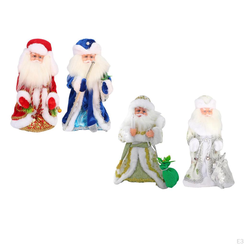 30cm Santa Doll with Music And Dance for Holiday Home Decor