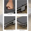 JINGRUIXIANG 3-Fold Hard Board Portable Folding Bed