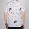 Nike Street Style Full Print Logo T-Shirt Men Tops White CT6545-100