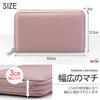 RAFFINA Passbook Case, Anti-Magnetic, Large Capacity, Genuine Leather, Passbook Holder, Passport Case (Rosy Brown)
