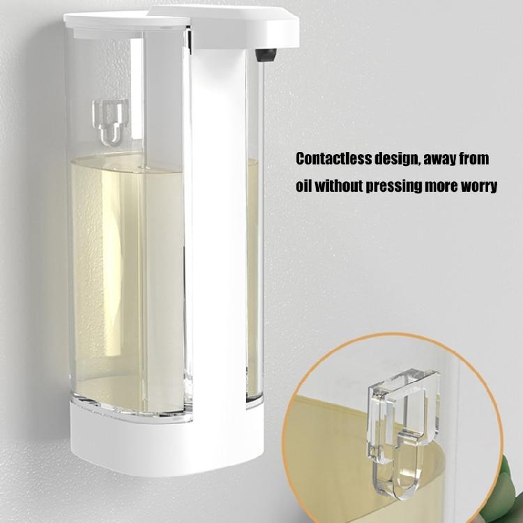 Wall Mounted Automatic Soap Dispenser USB Rechargeable Touchless Design Suitable for Kitchen Bathroom and Public Spaces