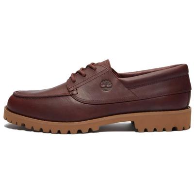 Authentics Series Comfortable Versatile Casual Leather Shoes Men Shoes Burgundy TB0A6BT2EIW1
