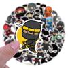 60 Stuks Ninja Cartoon Graffiti Stickers Koffer Waterbeker Schrijfwaren Mobiele Telefoon Laptop Koelkast Decoratie Diy Stickers