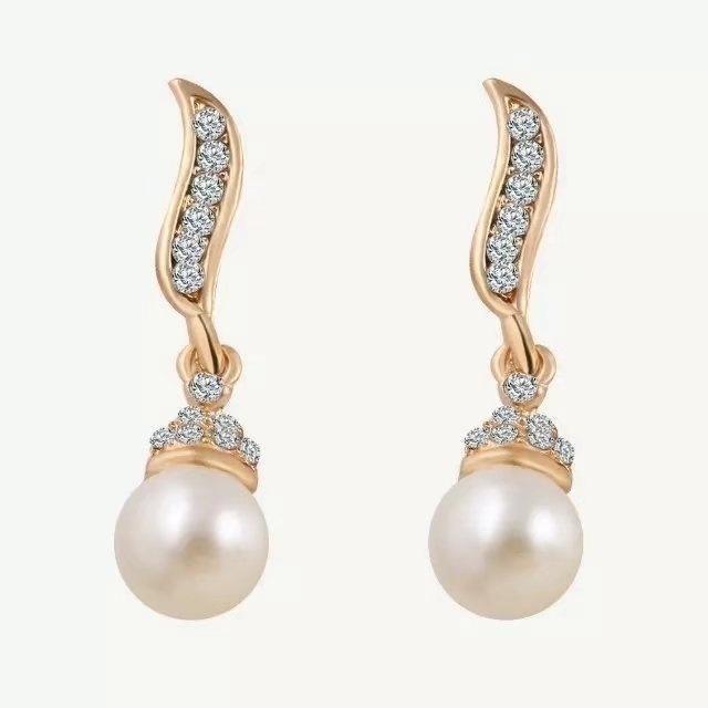 Parure de mariage en cristal et perles Elegance