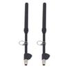 2PCS Dual Head Tire Pressure Gauge 10?150PSI Multifunctional Truck Tire Pressure Gauge for Car