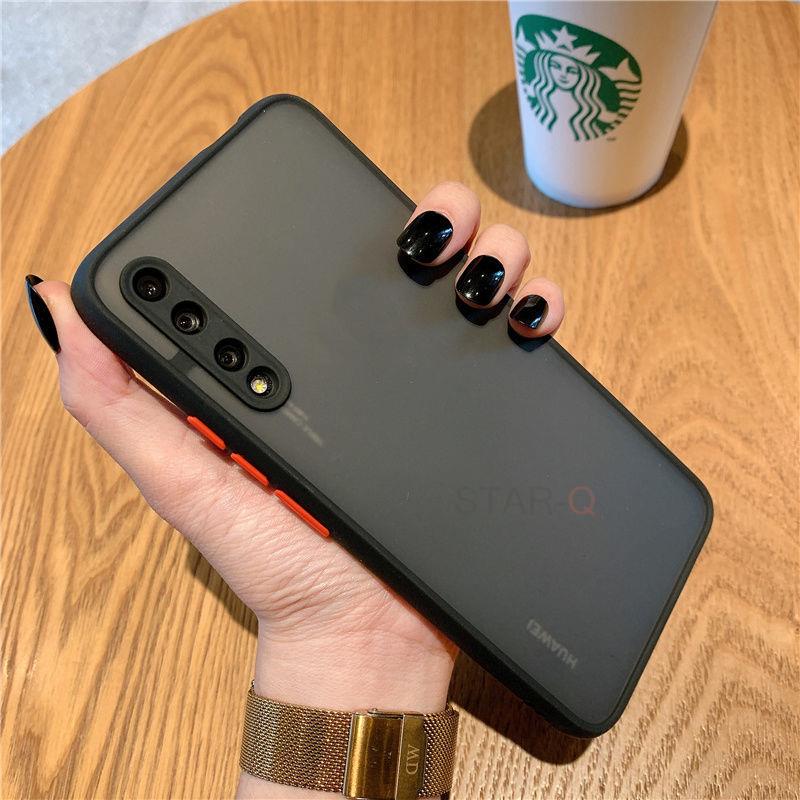 Matte Translucent Hard Case On For Samsung Galaxy A0 A7  A30 Shockproof Silicone Back Cover A 0 A0s A30s
