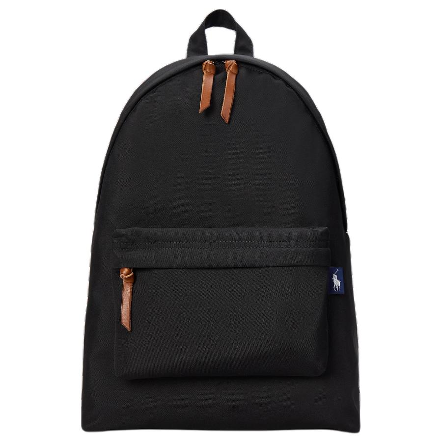 

Polo Ralph Lauren Logo Zip Closure Fabric Backpack Unisex backpack Black MAPOBGS01320180-300 Basic Set (Bag+Dust Bag)