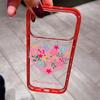 Red New Year Bow Anti-Fall Phone Case Compatible with iPhone 15/16/17 ProMax