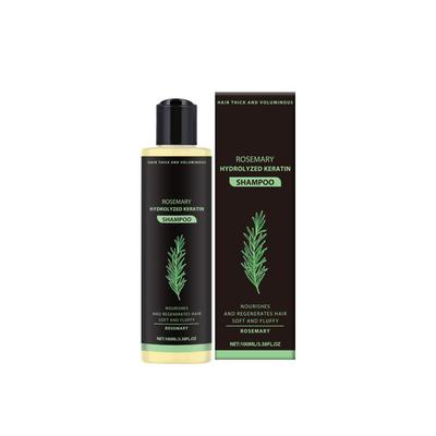 Fortykkende Shampoo Urte-nærende Shampoo Vegetabilsk Oliekontrol Skæl Kløe Strippende Shampoo 100ml