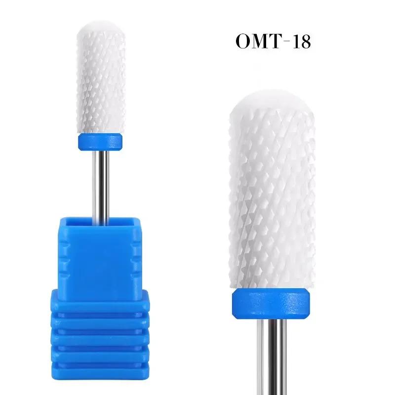 Ceramic Nail Drill Bit-3/32 Nail Drill Bits for Acrylic Nails Professional Electric Nail Drill for Crystal Nails Extension