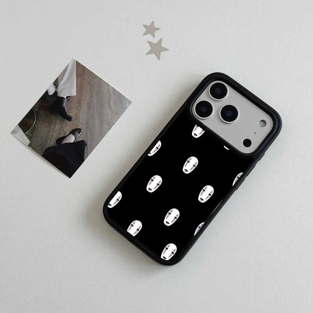 Cartoon H-Hayao M-Miyazaki Phone Case For IPhone 17 Air 16 15 14 Plus 13 12 11 Pro Max Dual Tone Hard PC Fashion Protective Cov
