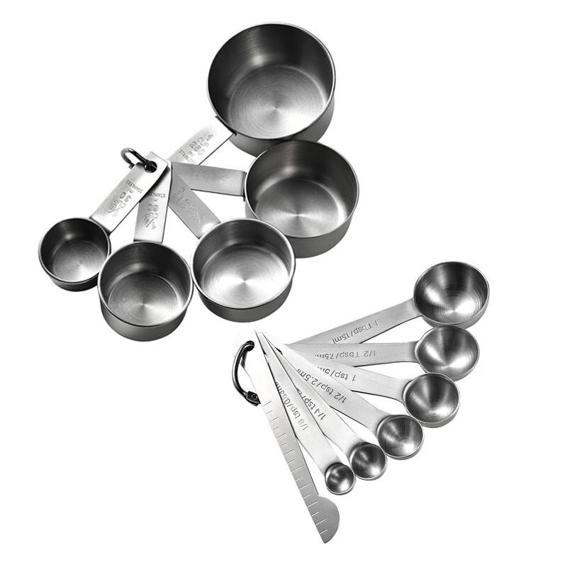 MDNG 12-Piece Stainless Steel Measuring Set