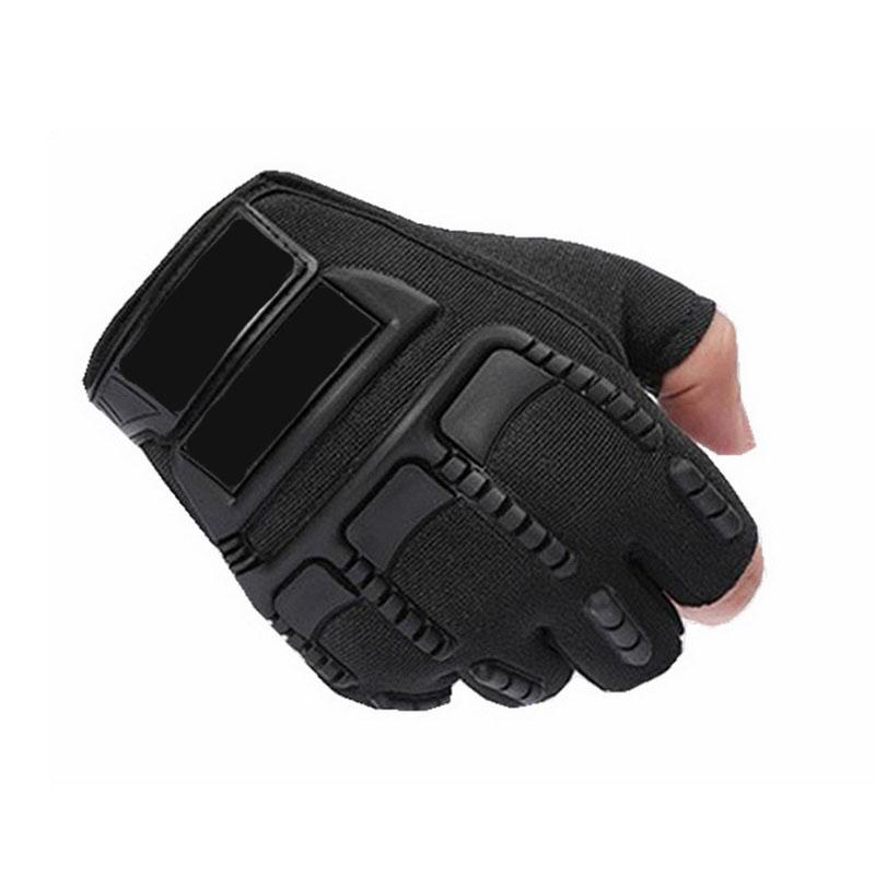 Fingerlose Militärhandschuhe für Herren, für die Arbeit im Freien, Jagd, taktische Handschuhe, rutschfeste MTB-Fahrradhandschuhe, Motorrad-Fahrhandschuhe