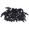 100PCS 4 7 2‑Way Connector Drip Irrigation Connector Fitting Garden Irrigation Accessories