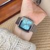 Square Watch Fashionable Large Dial Atmospheric Domineering Steel Belt Women'S Watch