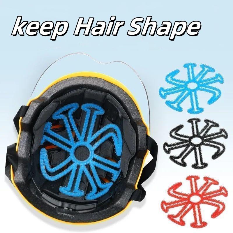 Motorcycle Helmet Silicone Lining Flexible Deformation Resistant Cycling Vehicle Heat-resistant Well-ventilated Co