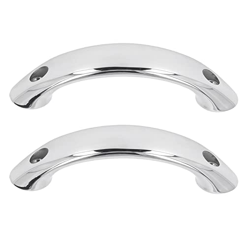 

Yctze Boat Grab Handles, Set of 2, 316 Stainless Steel Grab Bars, 165mm, Handrails, Marine Handles, Marine Handrails, for Yachts, Ships