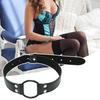 SM Sex Products Interesting Flirt Wide Application Fun Faux Leather Gag Toy for Bedroom