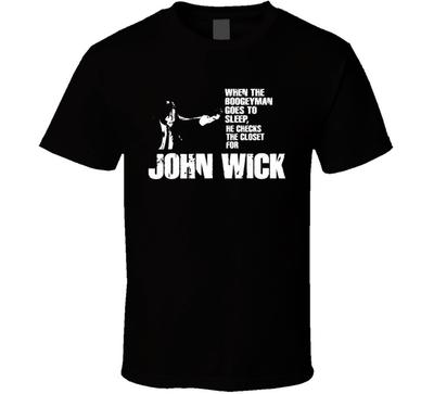 Boogeyman John Wick Película de Acción Keanu Reeves Camiseta