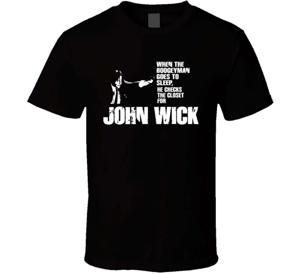 Boogeyman John Wick Action Movie Keanu Reeves T Shirt