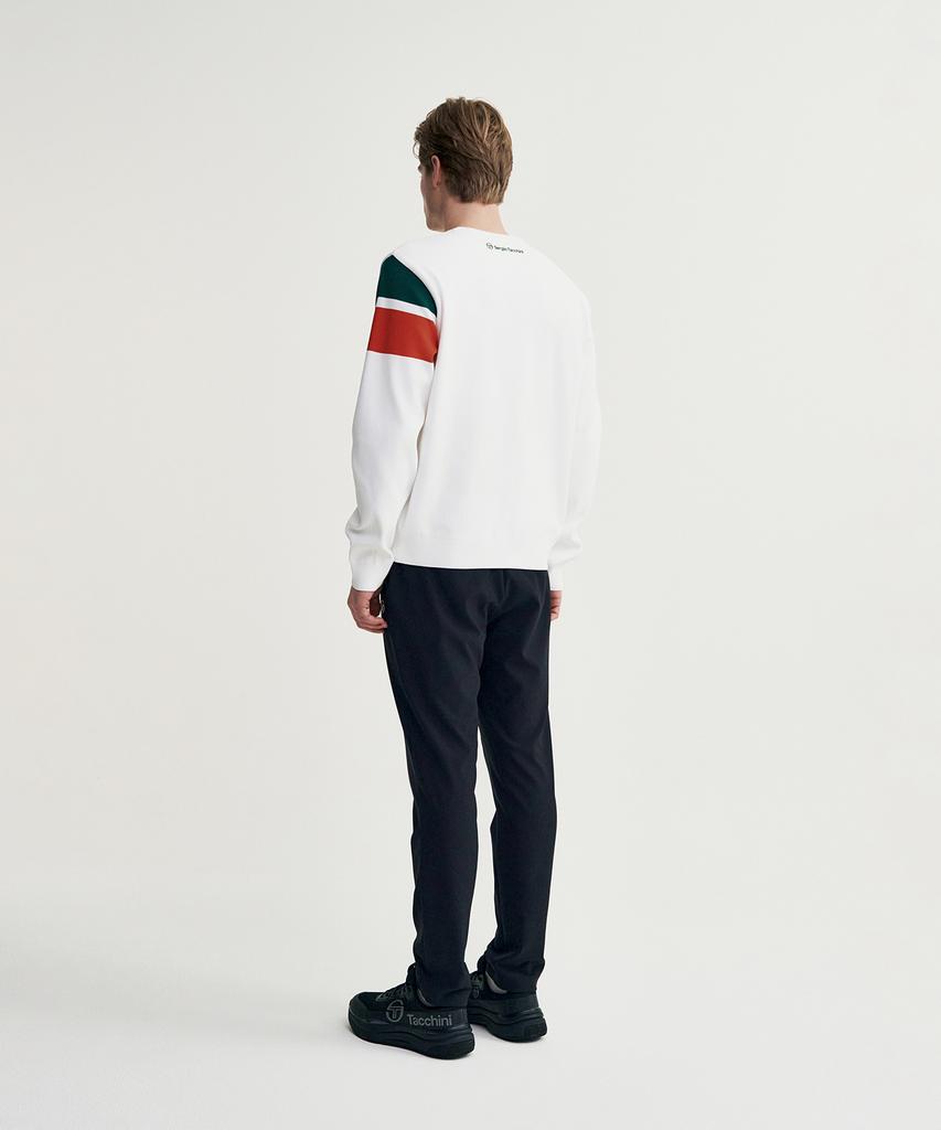 SERGIO TACCHINI M Flag Betterknit Crewneck Pullover