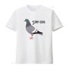 Stay Coo T Shirt Funny Pigeon Cute Bird Silly Meme Saying Cool Birding Motivate Sarcastic Slogan Comical Clothes Vintage
