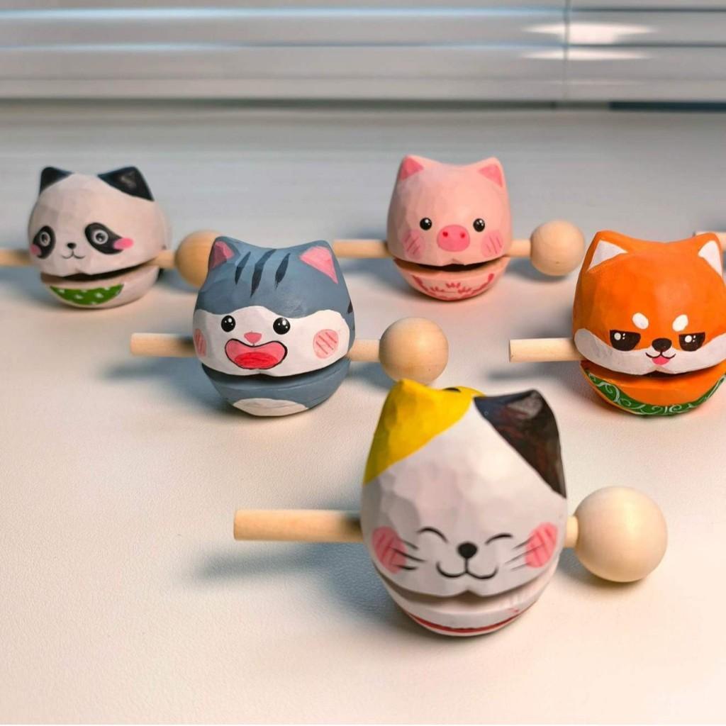 Wealth Plus Hölzerner Fisch Stressabbau Spielzeug Mit Handgefertigtem Design Für Bürodekoration Und Geschenk