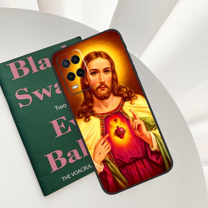 

Faith Christian Religious Jesus Case For Oppo A15 A16 A17 A52 A72 A76 A96 A54 A74 A94 A54S A57S A58 A78 A98 A57 A77 Cover OPPO A57s