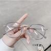 Trendy Ultra-light Anti-radiation Anti-blue Light Prescription Glasses Frame Retro Eyeglass Computer Glass Frames Clear UV400