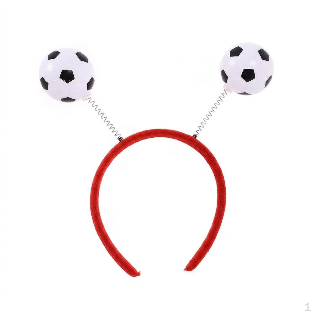 Global Tournament Football Headband for Fans, Match Cheerleading, Carnival Party Accessory