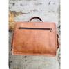 Genuine Vintage Brown Leather Messenger Bag Shoulder Laptop Bag Briefcase