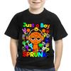 Summer Game Sprunki Incredibox Cartoon Print Cotton Kids T-Shirts Boys Casual Short Sleeve Baby Girls Clothes Children Tee Tops