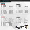 Gomexus LMY100-TB50BKGD-D Handle Spinning Alu Black 100mm Daiwa (8532)