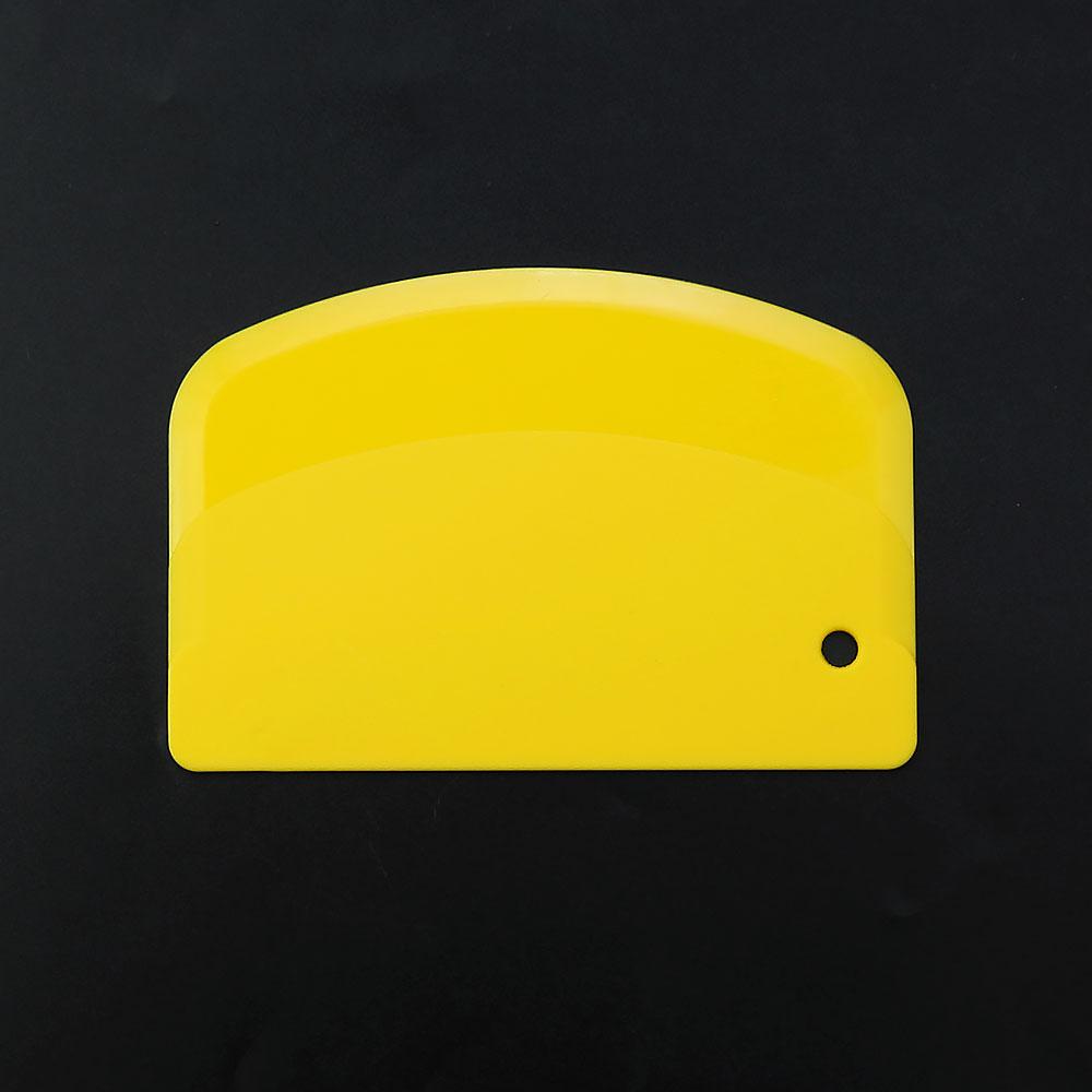 Silicone World Dough Scraper Cream Spatula Plastic Cutting Knife for Flour Pastries and Cakes Baking Tool Kitchen Accessories