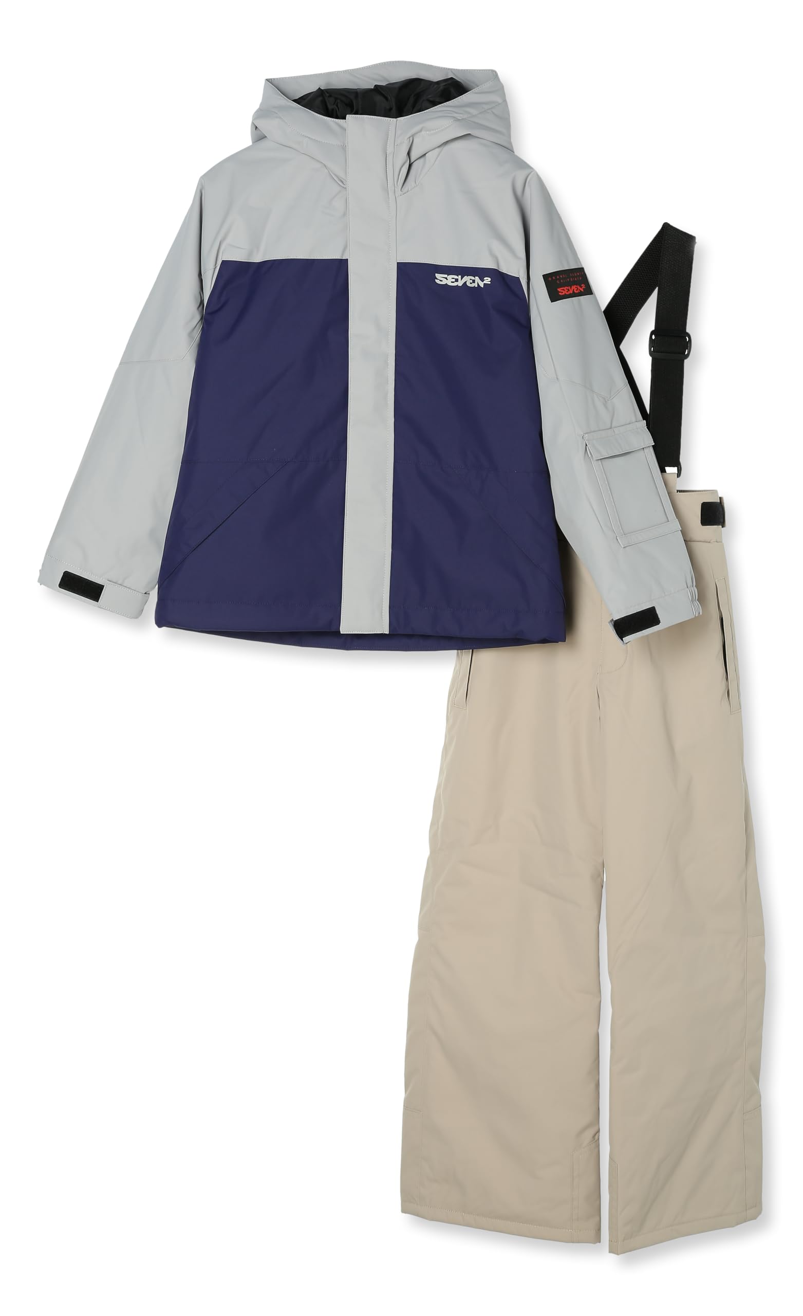 

Ocean Pacific SevenTwo 143130 Adjustable Snowwear Size GY 160 Boys Set,