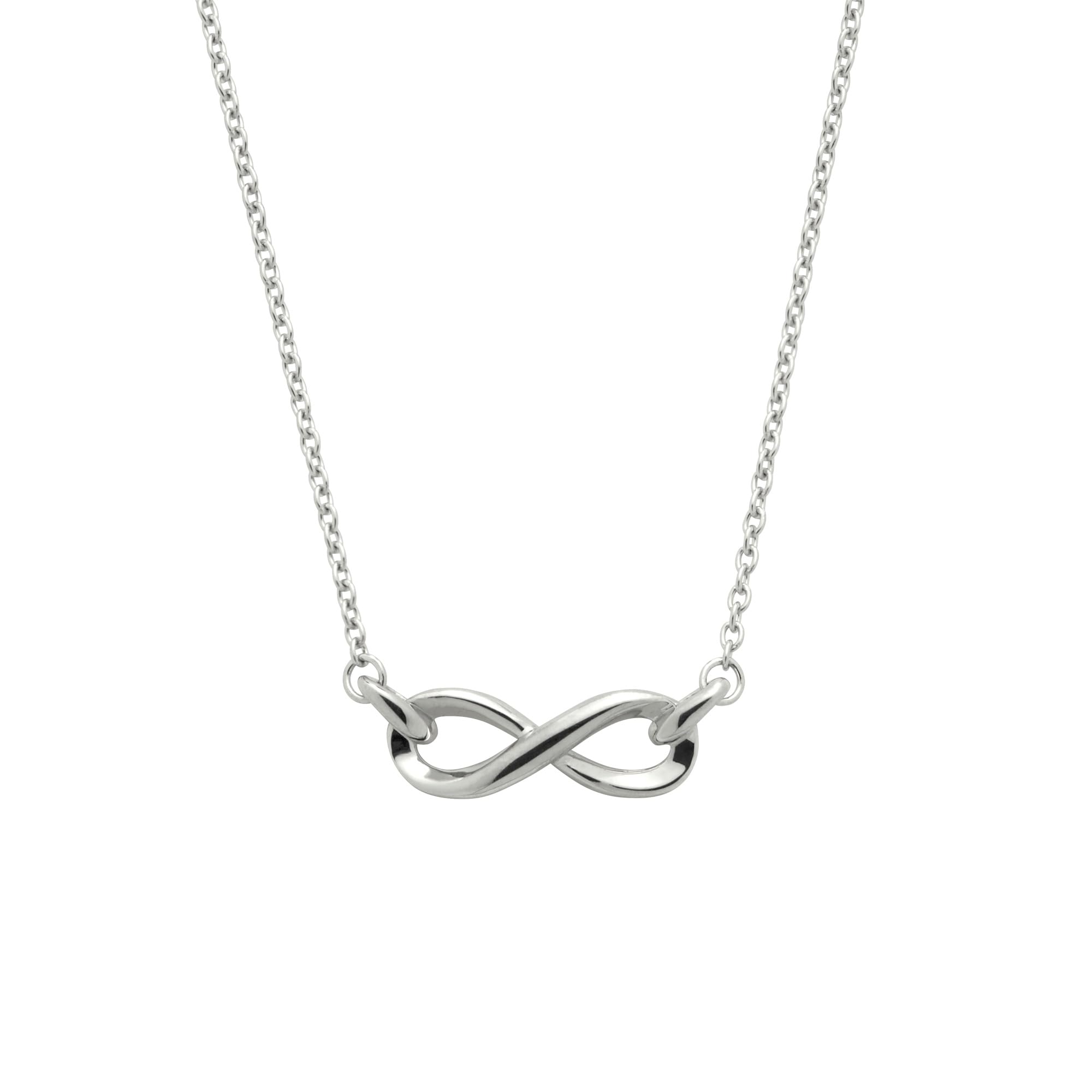 Vendome Aoyama Infinity Sterling Silver Silver ASVN870850SI [Official] Necklace, 925, Men s,